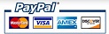 We accept PayPal and all major credit cards